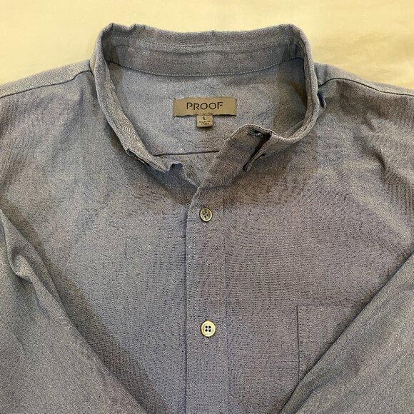 Proof Button Down Shirt Large - Picture 2 of 2